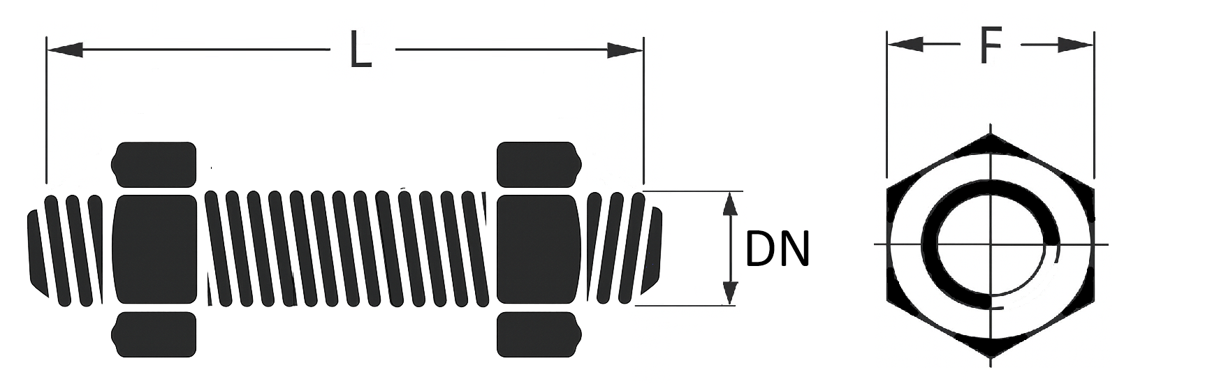 Desenho técnico do estojo